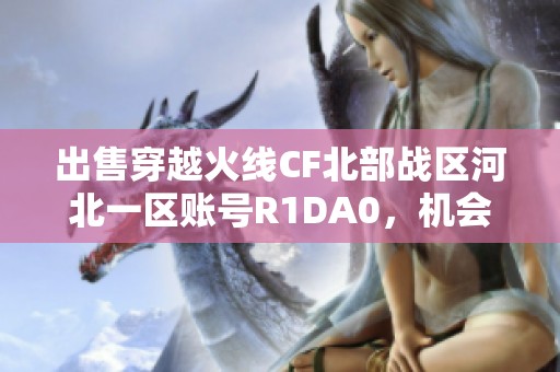出售穿越火线CF北部战区河北一区账号R1DA0，机会难得快来获取！