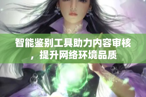 智能鉴别工具助力内容审核，提升网络环境品质