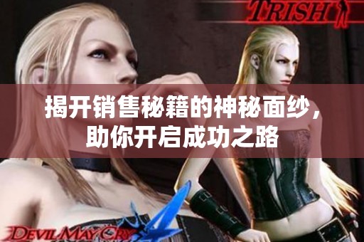 揭开销售秘籍的神秘面纱，助你开启成功之路
