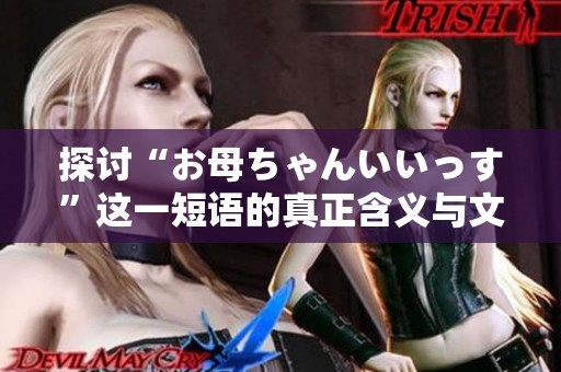 探讨“お母ちゃんいいっす”这一短语的真正含义与文化背景