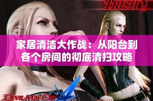家居清洁大作战：从阳台到各个房间的彻底清扫攻略