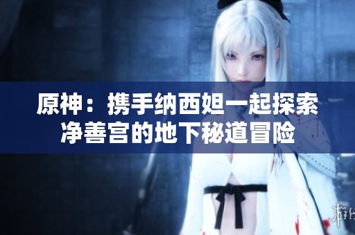 原神：携手纳西妲一起探索净善宫的地下秘道冒险