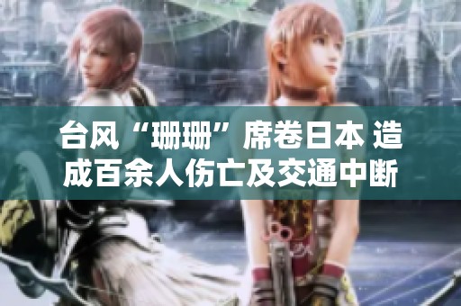 台风“珊珊”席卷日本 造成百余人伤亡及交通中断