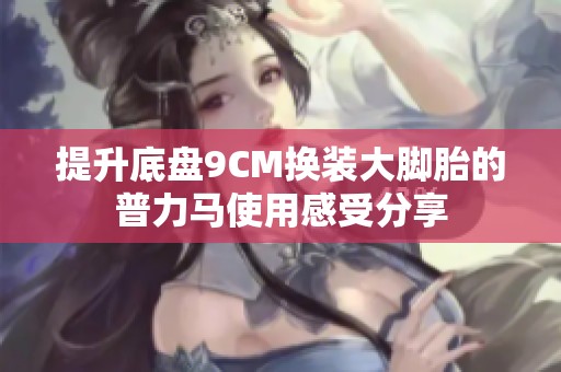 提升底盘9CM换装大脚胎的普力马使用感受分享