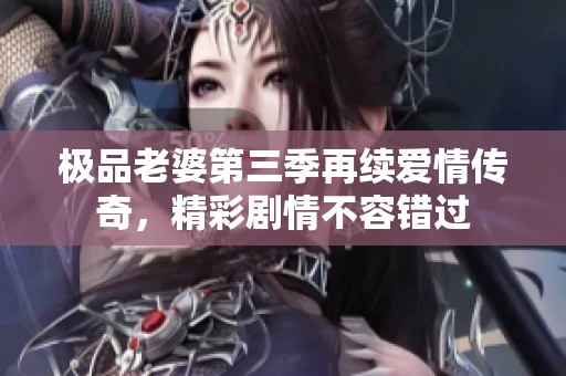 极品老婆第三季再续爱情传奇，精彩剧情不容错过