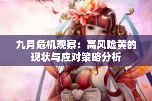 九月危机观察：高风险黄的现状与应对策略分析