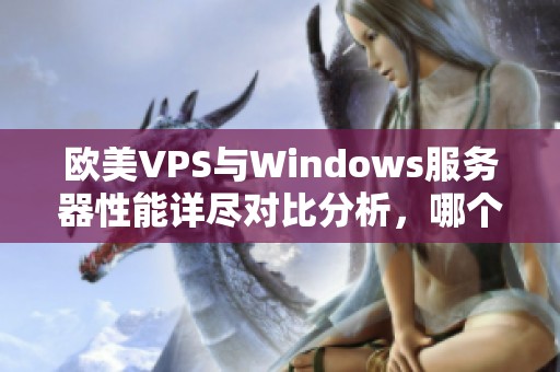 欧美VPS与Windows服务器性能详尽对比分析，哪个更优越