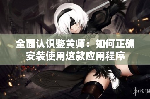 全面认识鉴黄师：如何正确安装使用这款应用程序