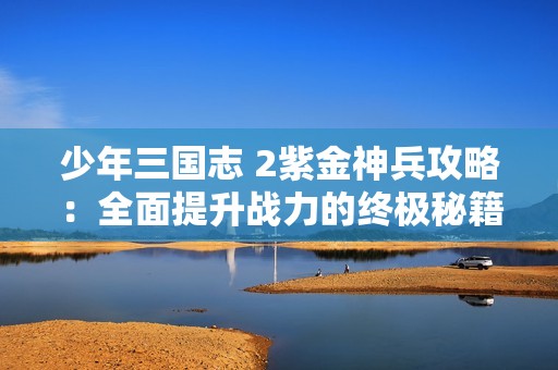 少年三国志 2紫金神兵攻略：全面提升战力的终极秘籍
