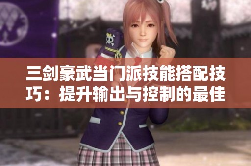 三剑豪武当门派技能搭配技巧：提升输出与控制的最佳选择指南