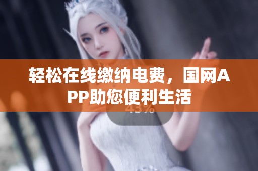 轻松在线缴纳电费，国网APP助您便利生活