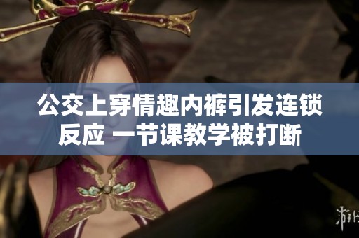 公交上穿情趣内裤引发连锁反应 一节课教学被打断