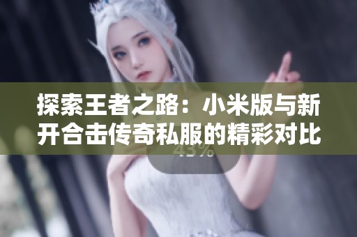 探索王者之路：小米版与新开合击传奇私服的精彩对比