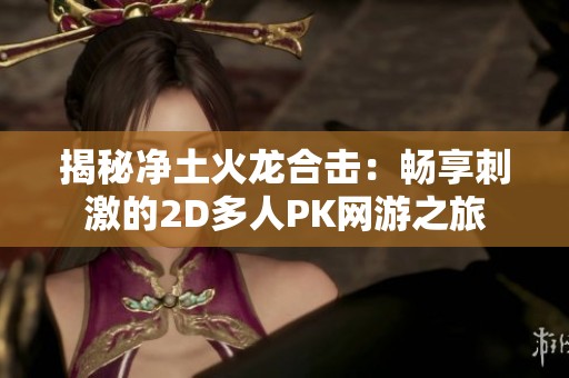 揭秘净土火龙合击：畅享刺激的2D多人PK网游之旅