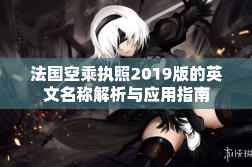 法国空乘执照2019版的英文名称解析与应用指南
