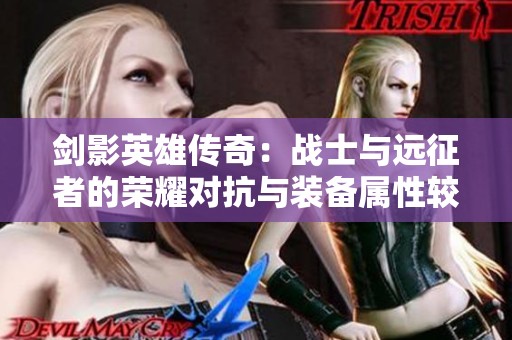 剑影英雄传奇：战士与远征者的荣耀对抗与装备属性较量