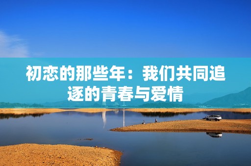 初恋的那些年：我们共同追逐的青春与爱情