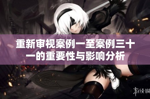 重新审视案例一至案例三十一的重要性与影响分析