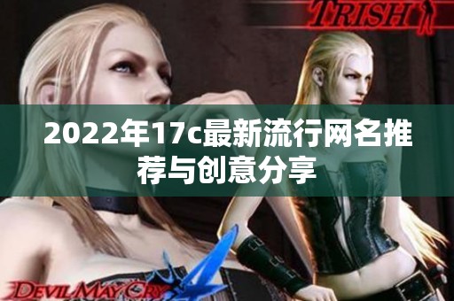 2022年17c最新流行网名推荐与创意分享