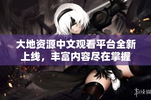 大地资源中文观看平台全新上线，丰富内容尽在掌握
