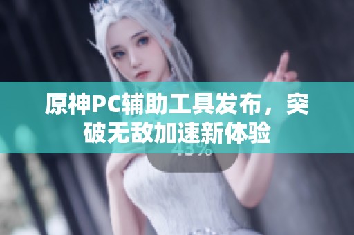 原神PC辅助工具发布，突破无敌加速新体验