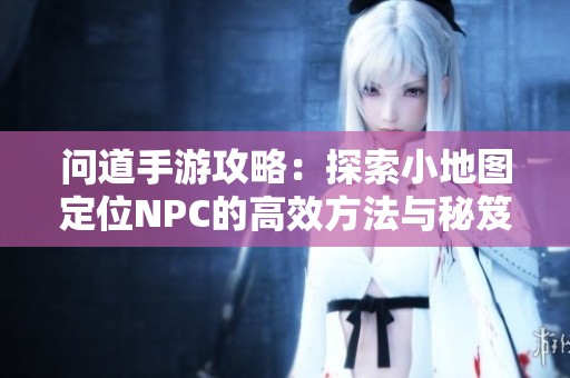 问道手游攻略：探索小地图定位NPC的高效方法与秘笈