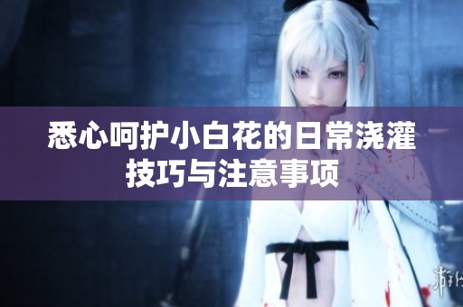 悉心呵护小白花的日常浇灌技巧与注意事项
