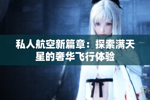 私人航空新篇章：探索满天星的奢华飞行体验