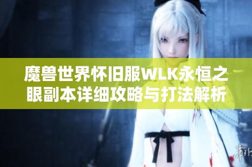 魔兽世界怀旧服WLK永恒之眼副本详细攻略与打法解析