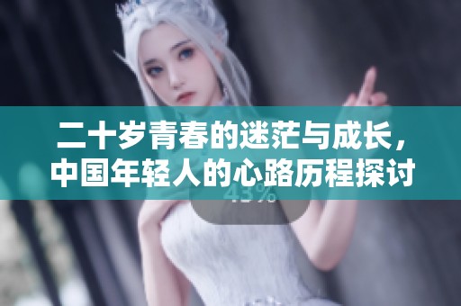 二十岁青春的迷茫与成长，中国年轻人的心路历程探讨