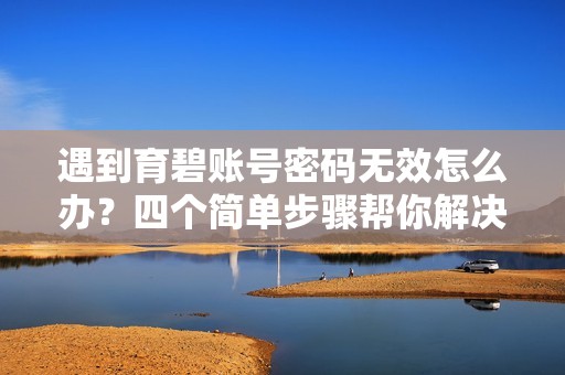 遇到育碧账号密码无效怎么办？四个简单步骤帮你解决问题