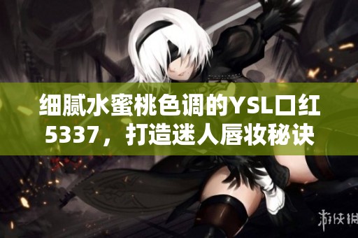 细腻水蜜桃色调的YSL口红5337，打造迷人唇妆秘诀