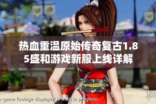 热血重温原始传奇复古1.85盛和游戏新服上线详解