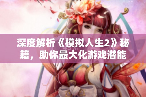 深度解析《模拟人生2》秘籍，助你最大化游戏潜能
