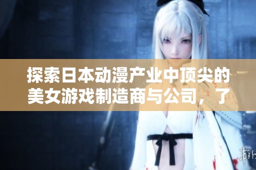 探索日本动漫产业中顶尖的美女游戏制造商与公司，了解他们的创意与产品特色