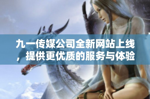 九一传媒公司全新网站上线，提供更优质的服务与体验