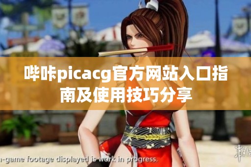 哔咔picacg官方网站入口指南及使用技巧分享