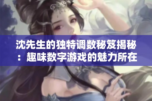 沈先生的独特调数秘笈揭秘：趣味数字游戏的魅力所在