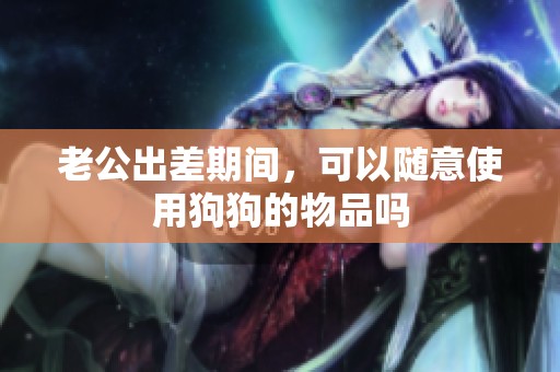 老公出差期间，可以随意使用狗狗的物品吗