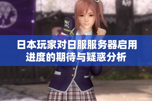 日本玩家对日服服务器启用进度的期待与疑惑分析