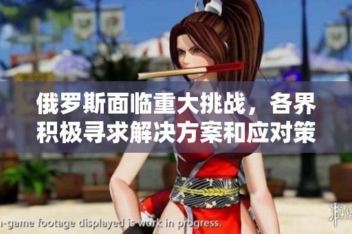 俄罗斯面临重大挑战，各界积极寻求解决方案和应对策略