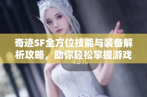 奇迹SF全方位技能与装备解析攻略，助你轻松掌握游戏版本变化