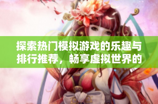 探索热门模拟游戏的乐趣与排行推荐，畅享虚拟世界的精彩体验