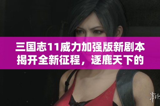 三国志11威力加强版新剧本揭开全新征程，逐鹿天下的霸业再启航