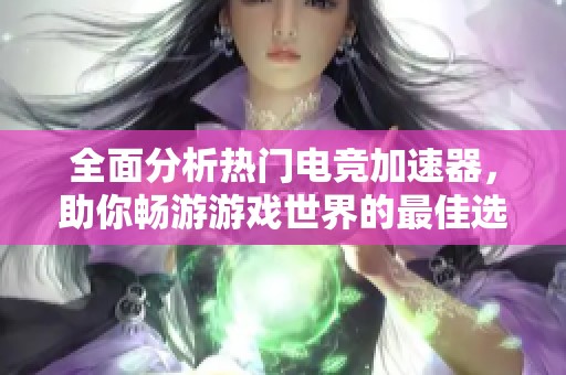 全面分析热门电竞加速器，助你畅游游戏世界的最佳选择