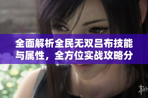全面解析全民无双吕布技能与属性，全方位实战攻略分享