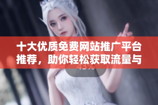 十大优质免费网站推广平台推荐，助你轻松获取流量与曝光