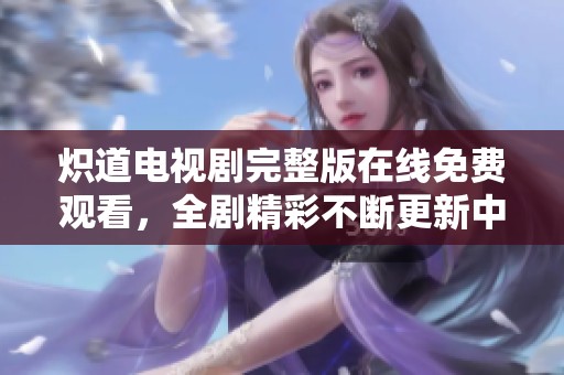 炽道电视剧完整版在线免费观看，全剧精彩不断更新中