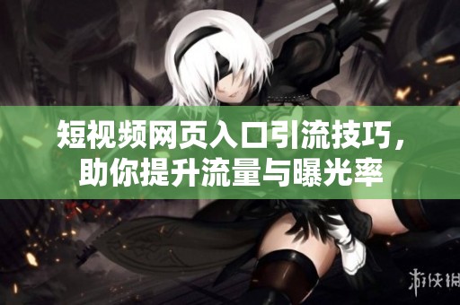 短视频网页入口引流技巧，助你提升流量与曝光率