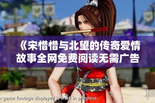《宋惜惜与北望的传奇爱情故事全网免费阅读无需广告》